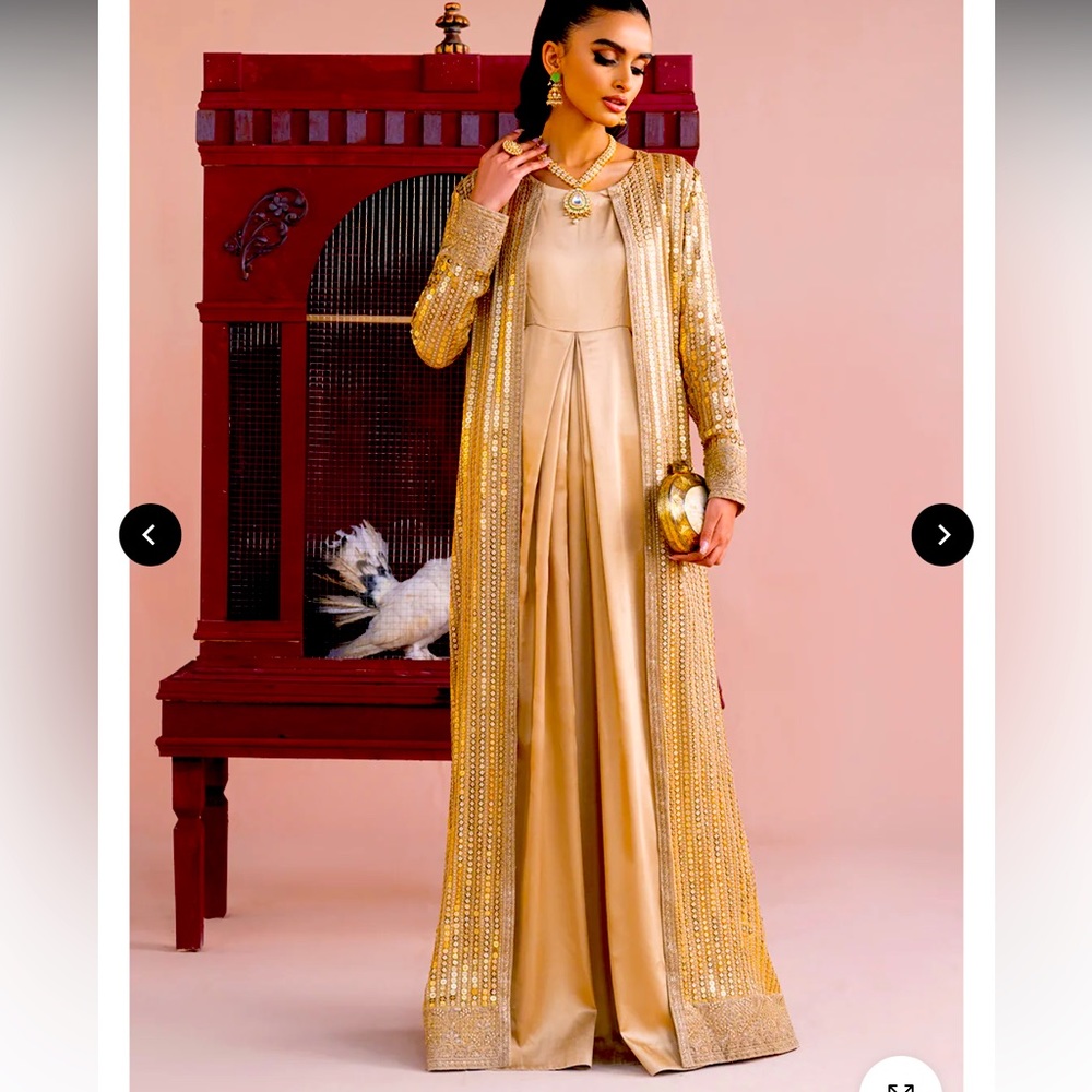 Elegant Gold Women's Salwar by [Brand]